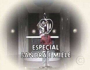 Segunda abertura do programa 'Sandra & Miele' (1976).