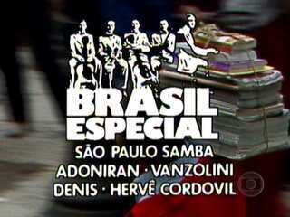 Abertura do programa Brasil Especial – São Paulo Samba. Exibido em 09/11/1977.