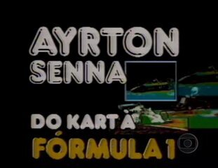 Programa esportivo Ayrton Senna Especial: Do Kart à Fórmula 1, com reportagem de Reginaldo Leme. Exibido em 02/10/1983.