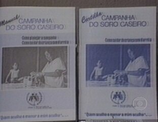 'Criança Esperança' (1987): Campanha enfatiza a importância do soro caseiro