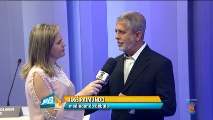 Jornalista José Raimundo foi mediador de debate eleitoral na TV Paraíba, em 2016