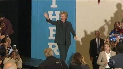 William Bonner ancora o Jornal Nacional de Washington e comenta os últimos dias da campanha presidencial nos Estados Unidos e a disputa entre Hillary Clinton e Donald Trump. Jornal Nacional, 07/11/2016