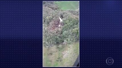 Apresentador William Waack explica o que pode ter causado a queda do avião da Chapecoense na Colômbia, Jornal da Globo, 29/11/2016.