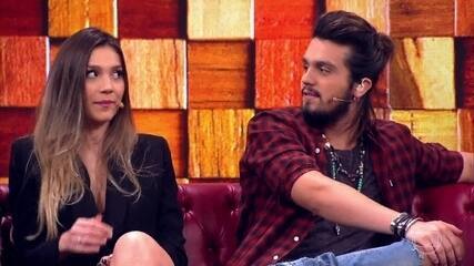 Família do cantor Luan Santana participa do programa 'Tamanho Família'. (23/04/2017)