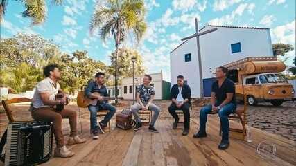 'Bem Sertanejo': Michel Teló encontra principais vozes do estado de Goiás. 'Fantástico', 27/08/2017.