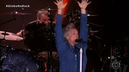 Bon Jovi levanta o público com "Raise Your Hands"