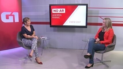 No Ar Andrea Ramal: programa dá dicas para fazer uma boa redação no Enem