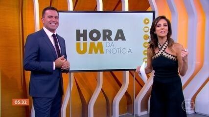 Rodrigo Bocardi é convidado para comemorar o aniversário do ‘Hora 1’, 01/12/2017