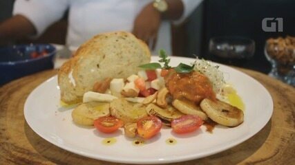 Aprenda a fazer uma salada caprese sem folhas