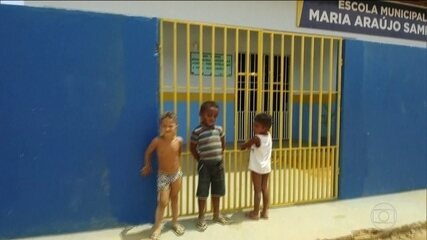 Alunos do interior do Maranhão estão ansiosos para que chegue segunda-feira. Jornal Nacional, 10/11/2018