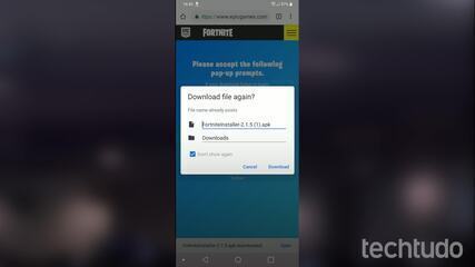 Como baixar Fortnite em celulares com Android