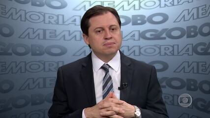 Entrevista exclusiva do jornalista Gerson Camarotti ao Memória Globo, sobre sua vocação para o jornalismo e sua formação.