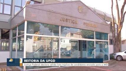 Justiça Federal declara válida lista tríplice de candidatos da UFGD enviada para o MEC