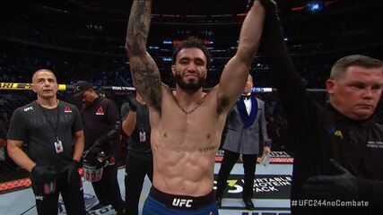 Melhores momentos de Shane Burgos x Makwan Amirkhani no UFC 244