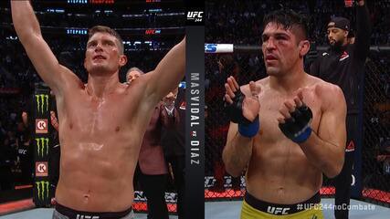 Melhores momentos de Stephen Thompson x Vicente Luque no UFC 244