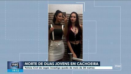 Duas amigas morrem ao cair em cachoeira de 30 metros na Serra de SC