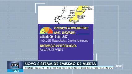 Defesa Civil tem nova plataforma de alertas