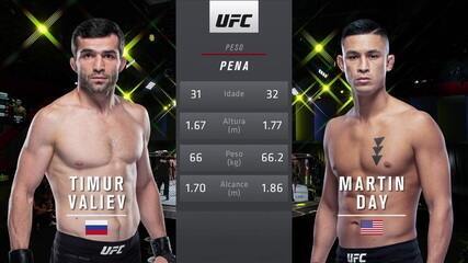 UFC Overeem x Volkov - Timur Valiev x Martin Day