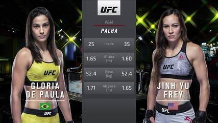 UFC Edwards x Muhammad - Glorinha de Paula x Jinh Yu Frey