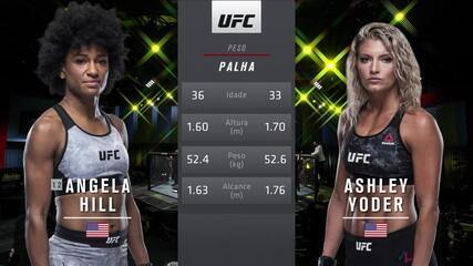 UFC Edwards x Muhammad - Angela Hill x Ashley Yoder