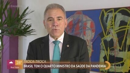 Marcelo Queiroga é o novo Ministro da Saúde. Encontro com Fátima Bernardes, 16/03/2021