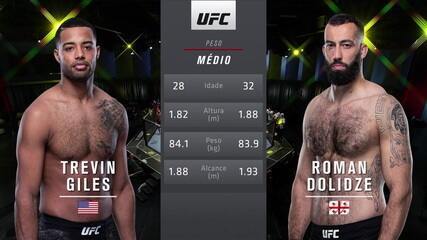 UFC Brunson x Holland - Trevin Giles x Roman Dolidze