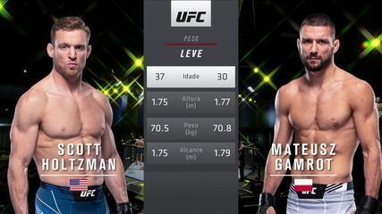 UFC Vettori x Holland - Scott Holtzman x Mateusz Gamrot