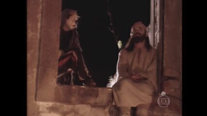 Cena em que Jesus prevê a traição de Judas e que Pedro o negará por três vezes antes do dia amanhecer.