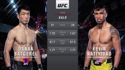 UFC 261 - Danaa Batgerel x Kevin Natividad