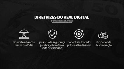 Banco Central prevê implementação do 'Real digital' em até 3 anos