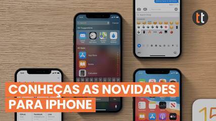 Conheça as funções do novo iOS 15