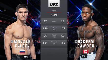 UFC 263 - Movsar Evloev x Hakeem Dawodu