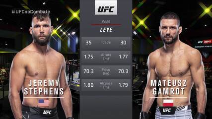 UFC Makhachev x Moisés - Mateusz Gamrot x Jeremy Stephens