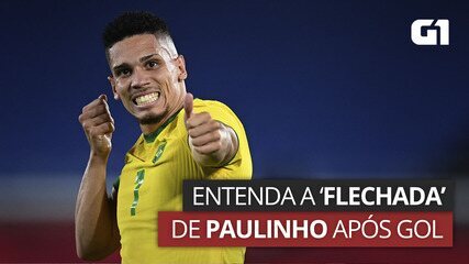 VÍDEO: Paulinho simula atirar flecha em homenagem ao orixá Oxóssi em comemoração de gol