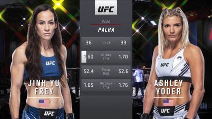 UFC Hall x Strickland - Jinh Yu Frey x Ashley Yoder