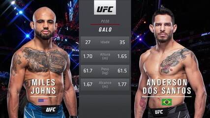 UFC 265 - Miles Johns x Anderson Berinja