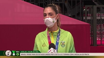 Aos 40 anos, Carol Gattaz comemora prata: "Muita honra chegar a minha idade medalhista olímpica"