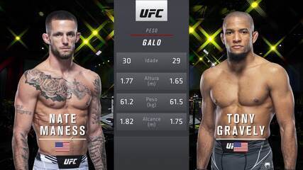 UFC Smith x Spann - Nate Maness x Tony Gravely