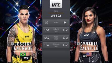 UFC 266 - Jéssica Andrade x Cynthia Calvillo