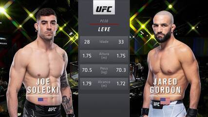 UFC Marreta x Walker - Joe Solecki x Jared Gordon