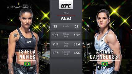 UFC Ladd x Dumont - Ariane Sorriso x Istela Nunes