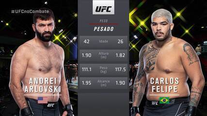 UFC Ladd x Dumont - Andrei Arlovski x Carlos Boi