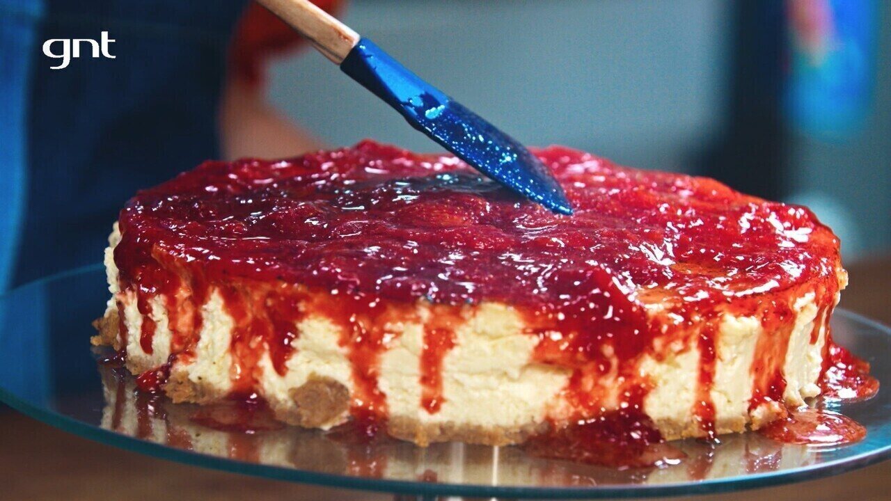 Cheesecake de morango