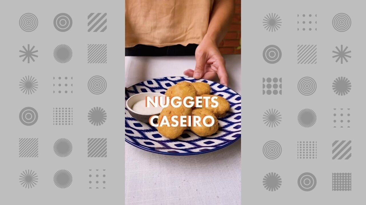 Receita deliciosa e divertida para o Dia das Crianças? Temos! Os meus nuggets caseiros são a pedida perfeita!