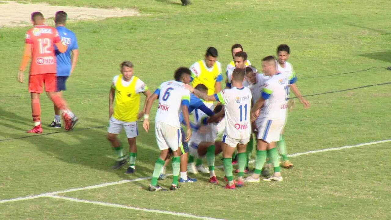 Os gols de Marcílio Dias 1 x 1 Altos pelo jogo de ida das quartas de final da Série D 2020