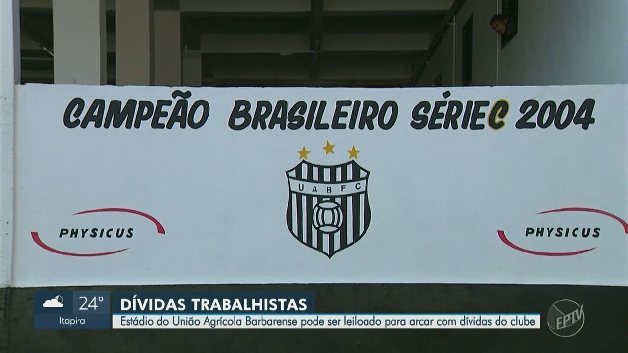 Estádio do União Barbarense deve ser leiloado para arcar com dívidas do clube