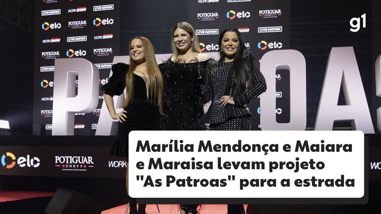 Marília Mendonça e Maiara e Maraisa levam projeto "As Patroas" para a estrada