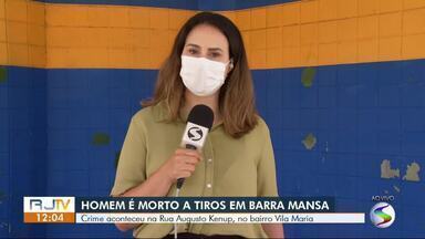 Homem é assassinado a tiros em Barra Mansa - Crime aconteceu na Rua Augusto Kenup, no bairro Vila Maria.Vítima é Werickson Mota da Cunha, de 28 anos.