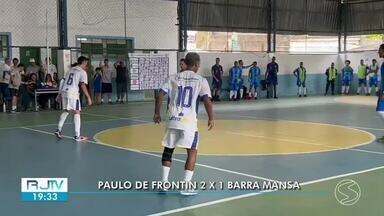 Confira como foram os jogos de domingo pela Copa Rio Sul de Futsal - Volta Redonda e Piraí ficaram no empate assim como Paraty e Paty do Alferes. Paulo de Frontin superou Barra Mansa.