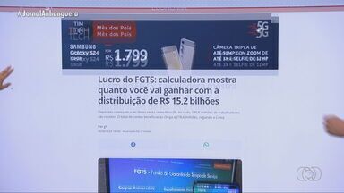 Lucro do FGTS é depositado nas contas dos trabalhadores - São mais de R$ 15 bilhões que vão para quase 131 milhões de pessoas.